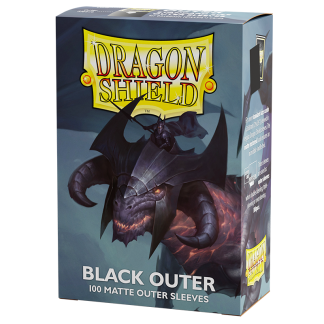 DS - Standard Outer Sleeves: Black (100 Sleeves)