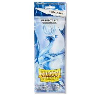 DS - Standard Perfect Fit Sleeves: Clear [Seable] (100 Sleeves)